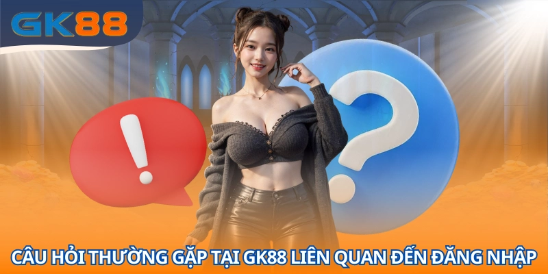 Câu hỏi thường gặp tại GK88 khi đăng nhập