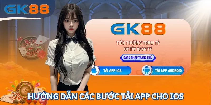 Quy trình tải app GK88 dành riêng cho hệ điều hành iOS